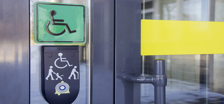 automatic handicap door opener in Orinda